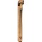 Ekena Millwork Legacy Craftsman Smooth Bracket w/ Offset Brace, Western Red Cedar, 5 1/2"W x 42"D x 48"H BKT0604X42X48LEC04SWR - alternate 3